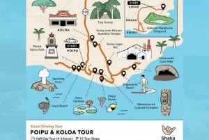 L'offre groupée Kauai : Excursion en voiture avec GPS