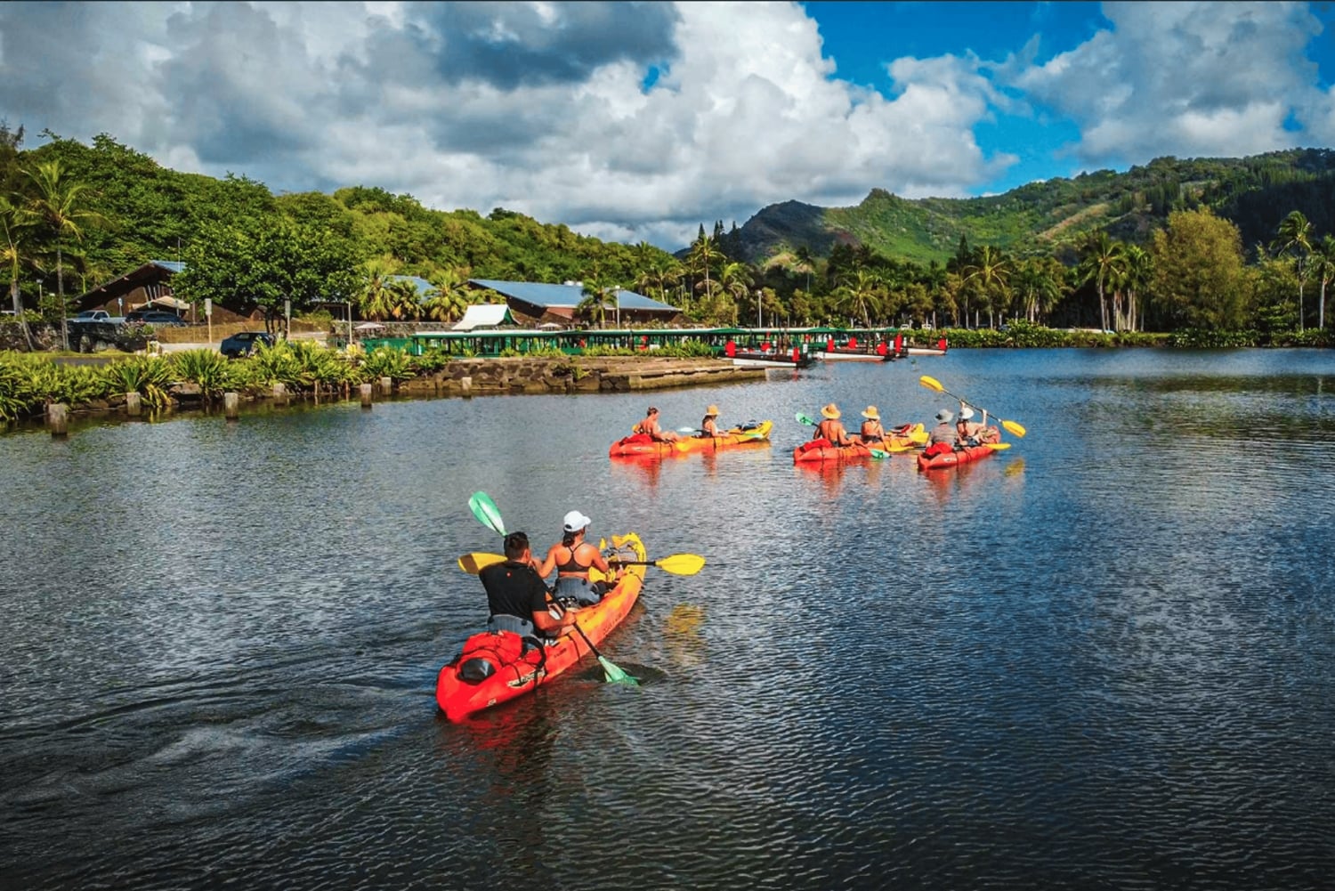 Kauai: Wailua River, kajakki- ja vaelluskierros salaisille putouksille