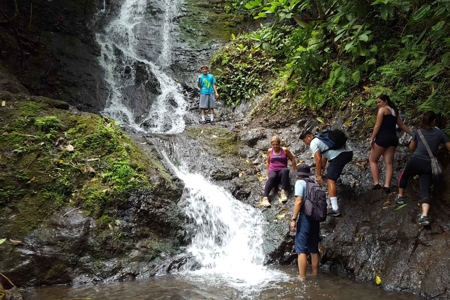 Ko'olau waterval wandeling & afdaling fietsen