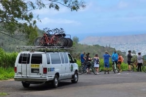 Ko'olau waterval wandeling & afdaling fietsen