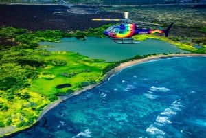 Kailua-Kona: Helikoptertur till Kohala, vulkaner och vattenfall