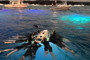 Kona Hi, solnedgångstur med mantor, max 10 passagerare