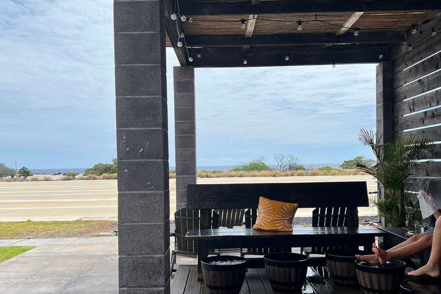 Kona Salt Farm: Diepe Oceaan Koud Water Mineraal Voetbad