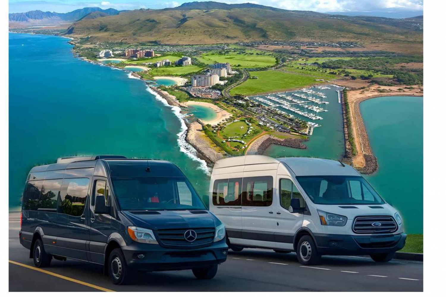 Koolina to HNL Airport Private Transfer by Passenger Van
