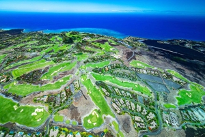 火山と滝での贅沢なピクニック：プライベートヘリコプター