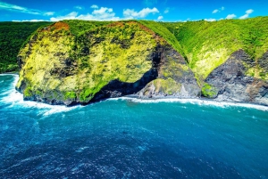 火山と滝での贅沢なピクニック：プライベートヘリコプター