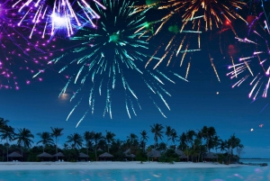 South Maui: 4th of July Fireworks Harbor Cruise by Catamaran