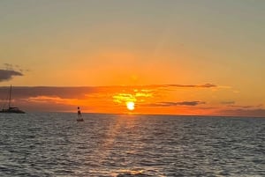 Port de Maalaea : Voile au coucher du soleil et observation des baleines avec boissons
