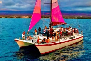 Maalaea havn: Sejl ved solnedgang på en charmerende hawaiiansk katamaran