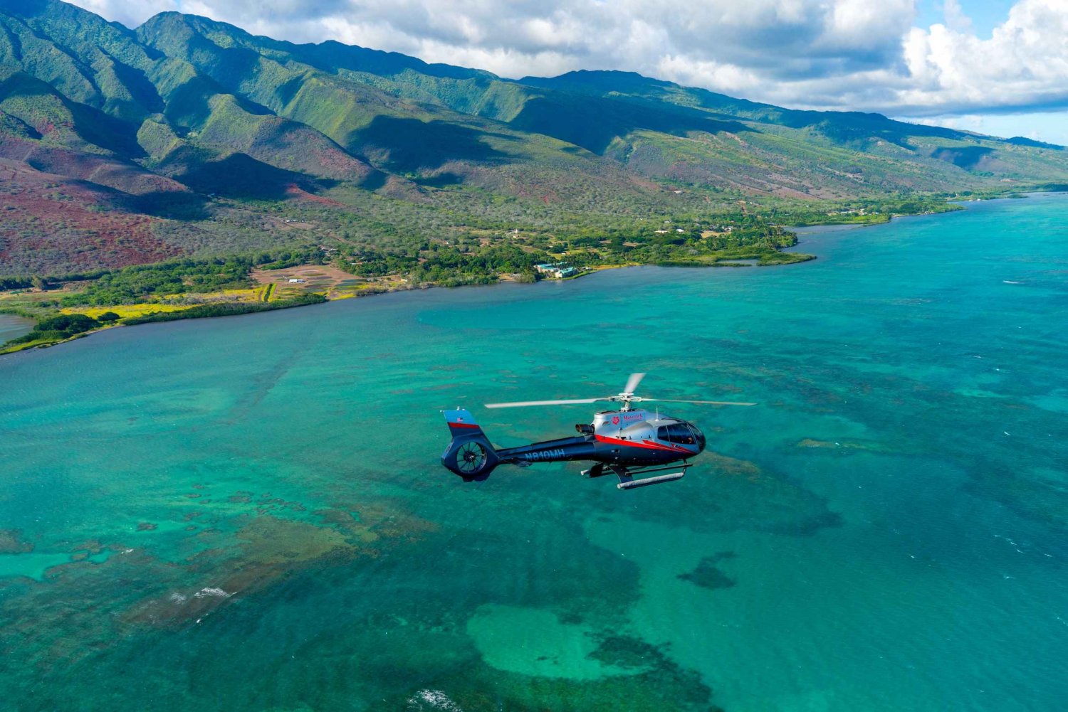 Maui Vuelo en helicóptero de la Odisea Hawaiana de 3 islas