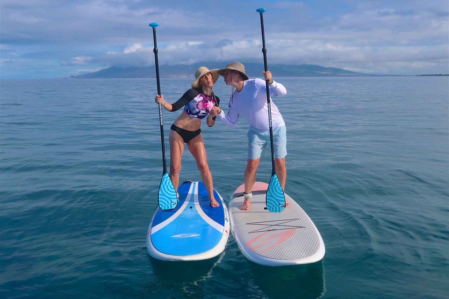 Мауи: Частный урок по падлбордингу стоя для начинающих