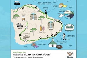 Maui Bundle: 6 kjøreturer og gåturer med lyd i appen