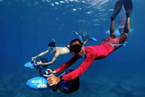 Мауи: тур с подводным плаванием на морском скутере с гидом