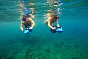 Maui: Tour guidato di snorkeling in scooter marino