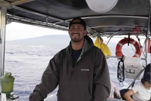 Maui: Guidet hvalsafari på øko-flåde