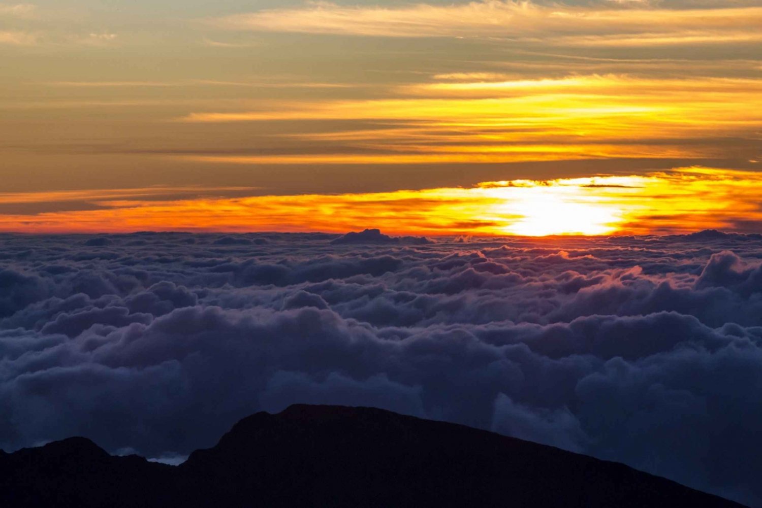 Maui: Excursión al atardecer por el Parque Nacional de Haleakalā
