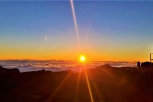 Maui : Circuit au coucher du soleil sur le Haleakala et observation des étoiles avec dîner