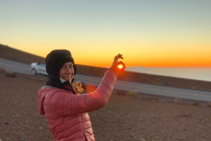 Maui: Haleakala-Sonnenuntergangstour mit Snacks und Fotos