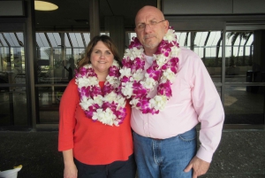 Maui: Aeroporto di Kahului (OGG) Saluto tradizionale di Lei