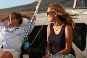 Maui: Ma'alaea Catamaran Sunset Sail med appetitvækkere