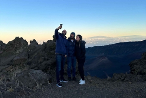 Maui: Yksityinen Haleakala Sunset Open Air Jeep Tour