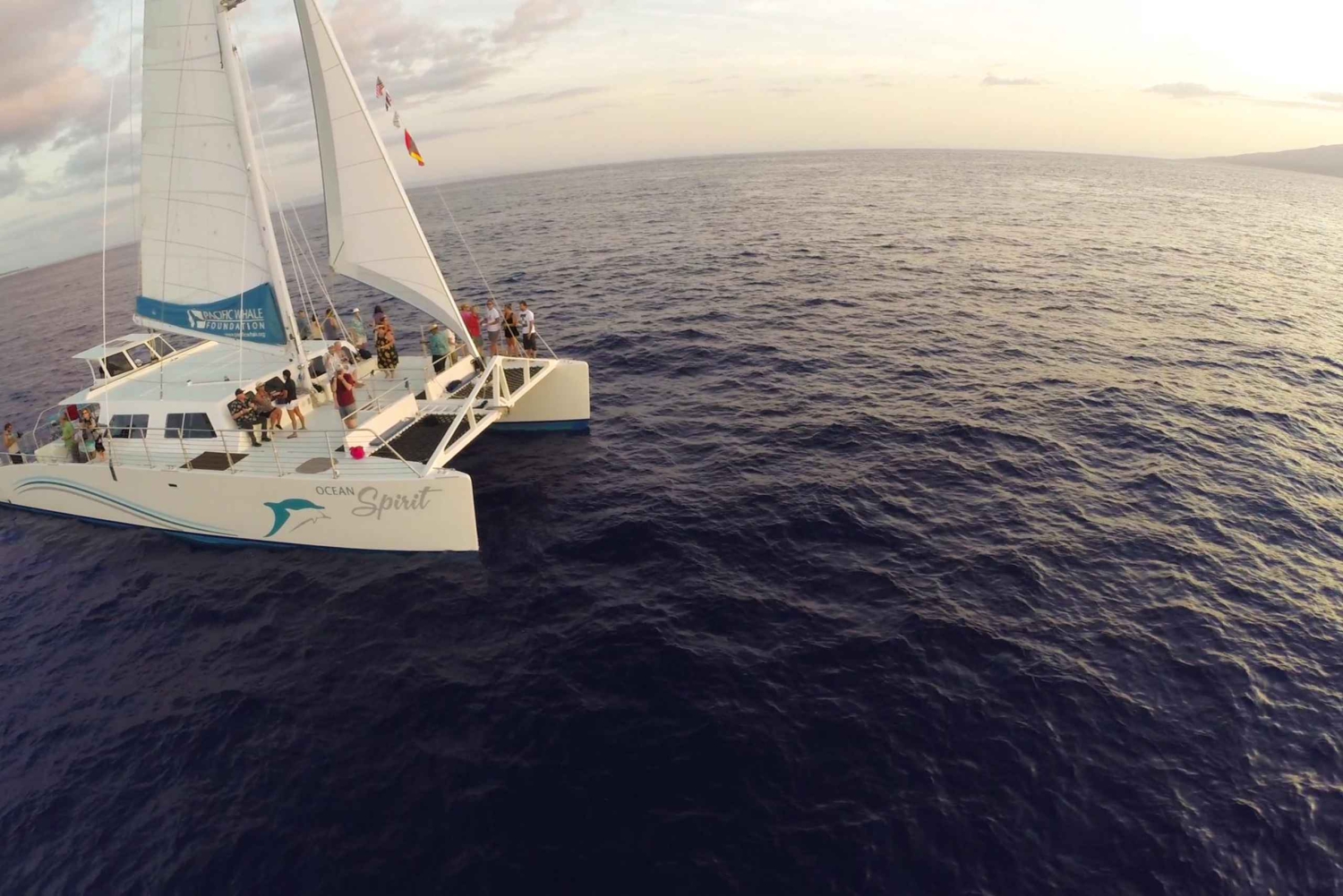 Maui: Nurkowanie z rurką i rejs o zachodzie słońca ze zjeżdżalnią wodną