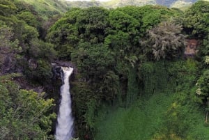 Maui naar Groot Eiland: Big Island Vulkaan Helikopter & Bustour