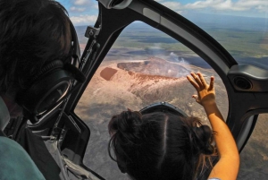 Maui na Big Island: Big Island Volcano Helicopter & Bus Tour