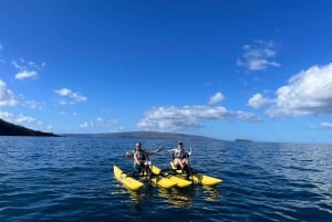 マウイ島：マケナ湾ウォーターバイクツアー