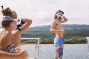Maalaea: Passeio de um dia para mergulho com snorkel e navegação em West Maui com almoço