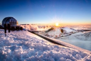 Hilo/Waikoloa: Wycieczka na szczyt Mauna Kea: zachód słońca i obserwacja gwiazd