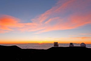 Hilo/Waikoloa: Wycieczka na szczyt Mauna Kea: zachód słońca i obserwacja gwiazd