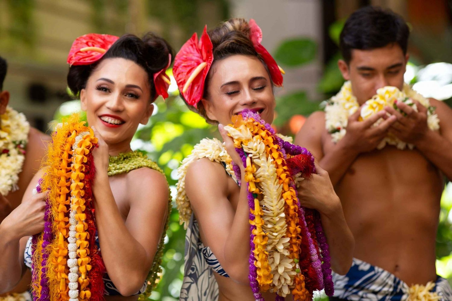 Oahu : Na Lei Aloha Luau à Waikiki avec dîner facultatif