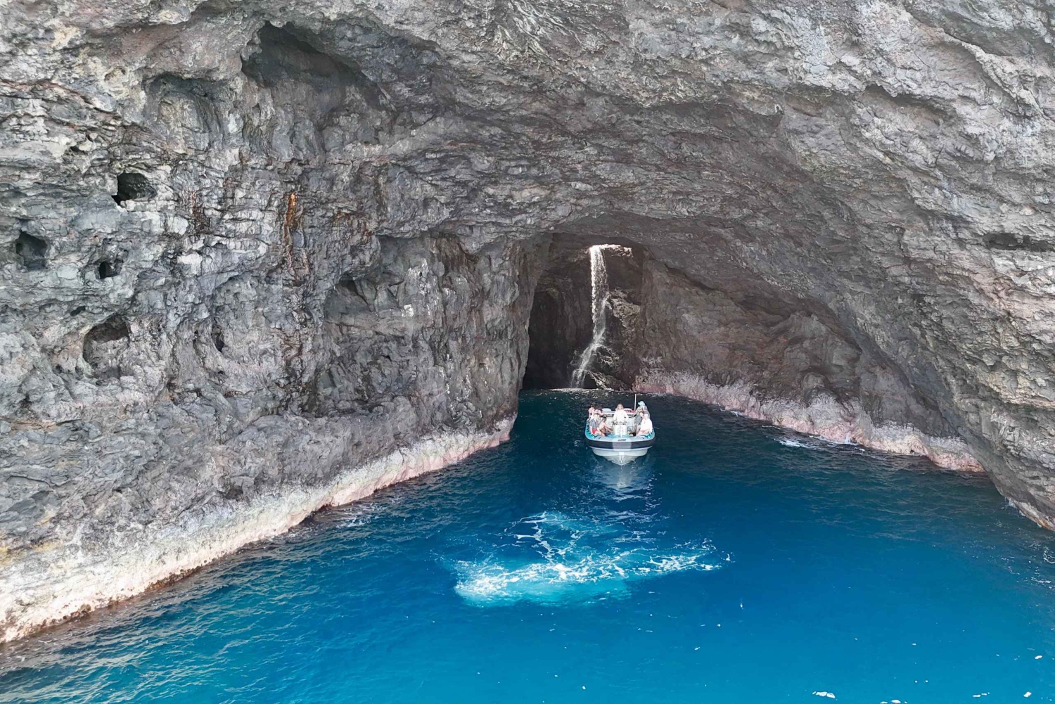 Nā Pali Coast Zodiac Raft Expeditie in zeegrotten op Kauai