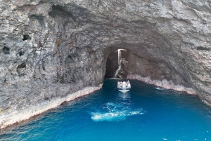 Nā Pali Coast Zodiac Raft Expeditie in zeegrotten op Kauai