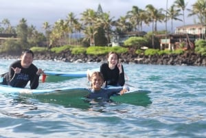 Costa norte de Oahu: aula especial de surf em tandem para crianças