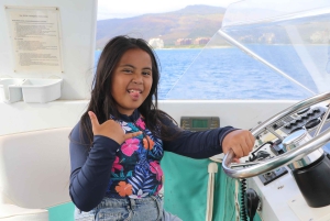 Oahu: 3 zipline-laskua ja all inclusive -delfiinien katselu- ja snorkkeliristeily