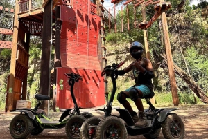 オアフ島：コーラルクレーターでアロハとアドレナリンが出会うスタンドアップ四輪バギーツアー