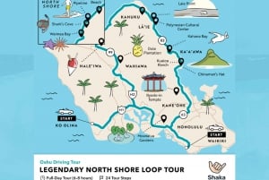 Pacchetto Oahu: 6 tour audio a piedi e di guida in applicazione
