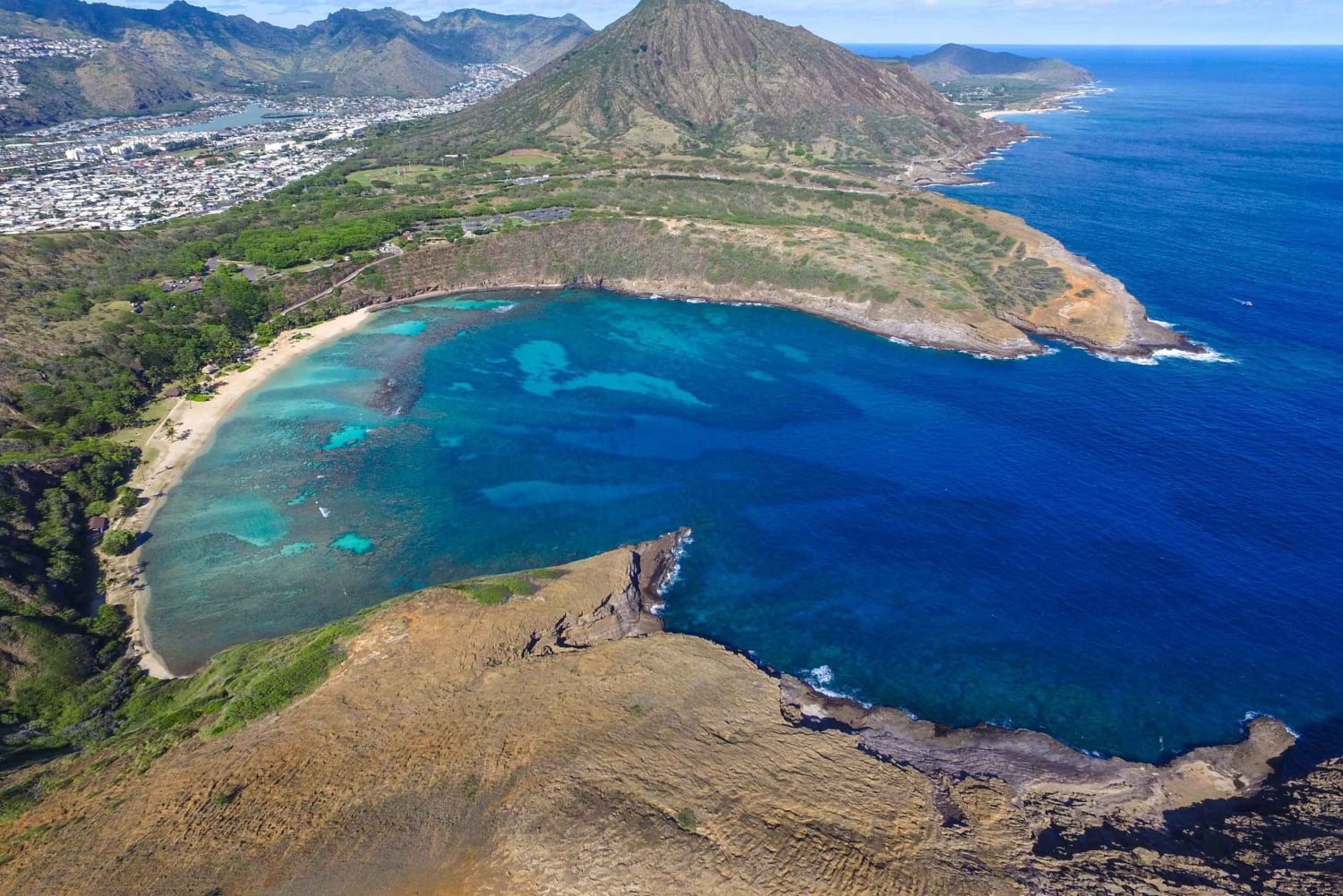Oahu: Waimea vesiputouksen kanssa