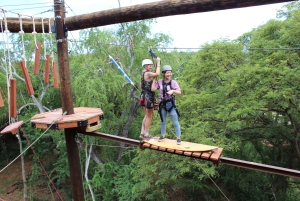 Oahu: Coral Crater Aerial Challenge Course