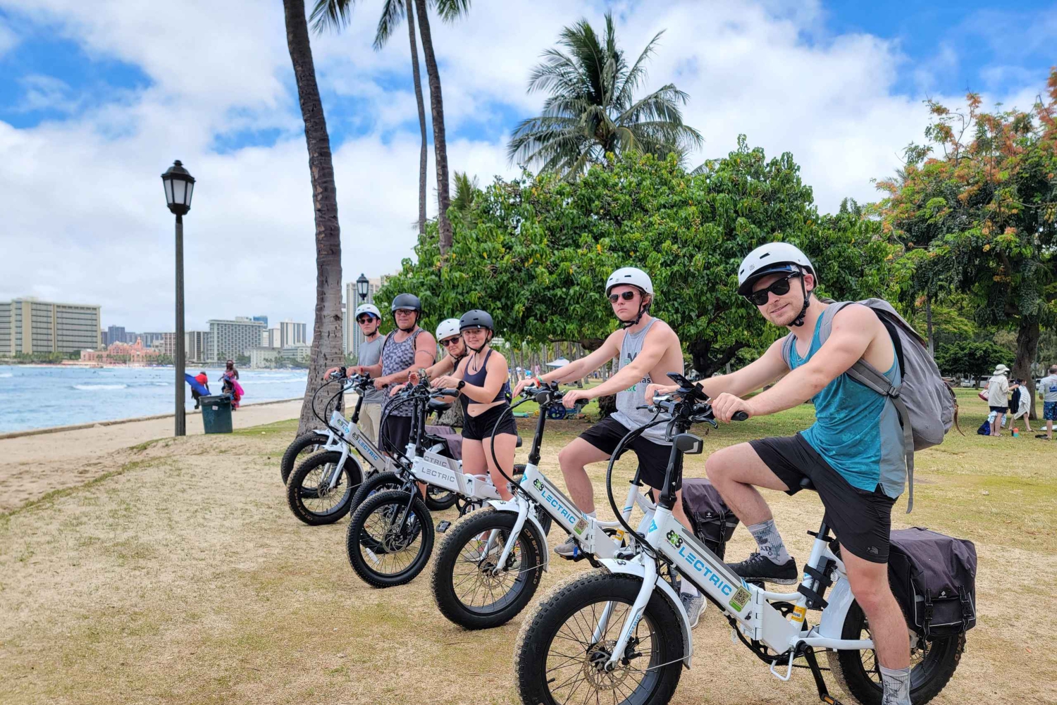 Oahu: giro panoramico in bici elettrica Diamond Head