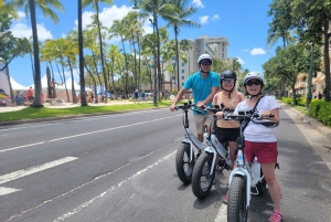 Oahu: giro panoramico in bici elettrica Diamond Head