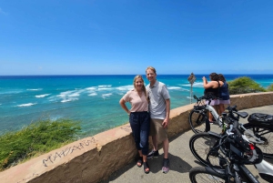 Oahu: giro panoramico in bici elettrica Diamond Head