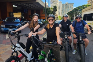 Oahu: giro panoramico in bici elettrica Diamond Head