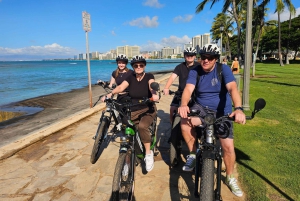 Oahu: giro panoramico in bici elettrica Diamond Head