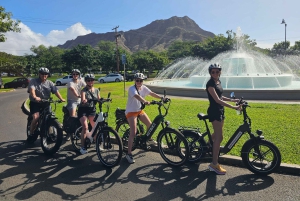 Oahu: giro panoramico in bici elettrica Diamond Head