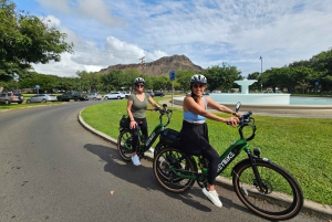 Oahu: giro panoramico in bici elettrica Diamond Head