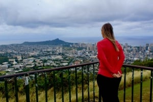 Oahu: Downtown Honolulu og Diamond Head Tour