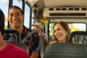 Honolulu: Visita guiada de dia inteiro à ilha de Oahu em ônibus com almoço